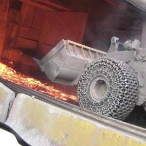 Quality Guaranteed 23.5r25 Tire Protection Chains for Hot Steel Slag Plant
