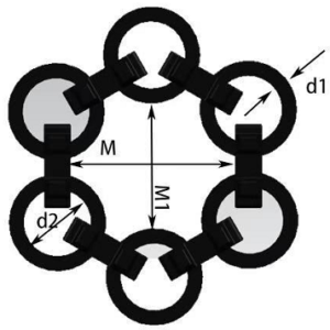 MESH PATTERNS 6x6 HEXAGON