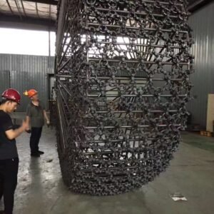 ×18mm 6*6 Hexagon Anti-Skid Tire Chain 35/65r33