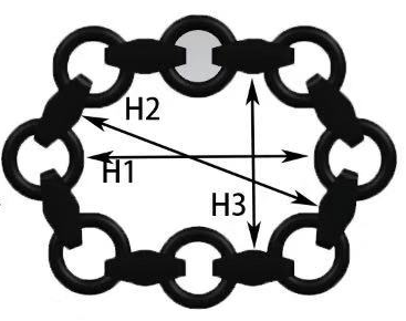 MESH PATTERNS 8X8 OCTAGON