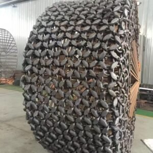 ×22mm Reinforced Type 45/65r39 Marble Quarry Tyre Chains 2900kg