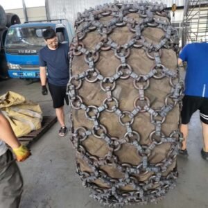 23.5-25 Ice Resistant and Wear-Resistant Protective Traction Chain