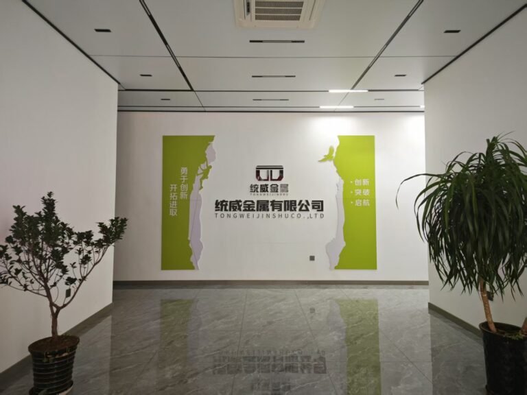 Internal departmental structure of office building