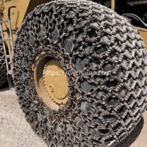 18mm Carburization Mining Heavy-Duty Chains 35/65r33 45/65-39 with 61HRC